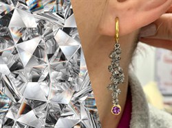 *Серьги Аметист Урал Арт 2141-741 Вес 6,52 г - фото 222933 *Серьги Аметист Урал Арт 2141-741 Вес 6,52 г - фото 222933