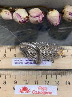 *Кольцо р.17 Аметист Арт 1411-аметист Вес 9,68 г - фото 222948