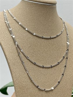 *Колье р.40-50 арт.022382R050L40-053 (Вес около 10,13 г) - фото 223346 *Колье р.40-50 арт.022382R050L40-053 (Вес около 10,13 г) - фото 223346