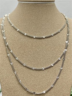 *Колье р.40-50 арт.022382R050L40-053 (Вес около 10,13 г) - фото 223354 *Колье р.40-50 арт.022382R050L40-053 (Вес около 10,13 г) - фото 223354