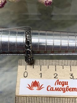 *Кольцо р.19 Белый Фианит арт. 11703-308 Вес 3,85 г - фото 223691 *Кольцо р.19 Белый Фианит арт. 11703-308 Вес 3,85 г - фото 223691