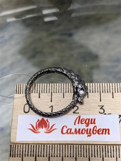 *Кольцо р.19 Белый Фианит арт. 11703-308 Вес 3,85 г - фото 223692 *Кольцо р.19 Белый Фианит арт. 11703-308 Вес 3,85 г - фото 223692