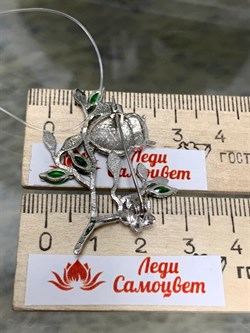 *Брошь Сова Эмаль, Фианит арт. Бр-084-376 (Вес 4,78 г) - фото 224044 *Брошь Сова Эмаль, Фианит арт. Бр-084-376 (Вес 4,78 г) - фото 224044