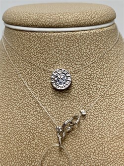 *Колье р.38 Белый Фианит арт. Л4022р-429 Вес 1,09 г - фото 224184 *Колье р.38 Белый Фианит арт. Л4022р-429 Вес 1,09 г - фото 224184
