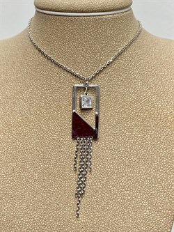 *Колье р.50 Белый Фианит арт. 441-10-804р-508 Вес 4,31 г - фото 224245 *Колье р.50 Белый Фианит арт. 441-10-804р-508 Вес 4,31 г - фото 224245