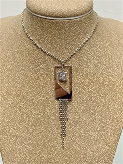 *Колье р.50 Белый Фианит арт. 441-10-804р-508 Вес 4,31 г - фото 224248 *Колье р.50 Белый Фианит арт. 441-10-804р-508 Вес 4,31 г - фото 224248