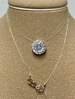 *Колье р.40 Белый Фианит арт. Л40221р-611 Вес 1,84 г - фото 224309 *Колье р.40 Белый Фианит арт. Л40221р-611 Вес 1,84 г - фото 224309
