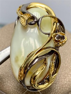 *Брошь Янтарь арт. 41060100619-096 (Вес 9,9г) - фото 224497 *Брошь Янтарь арт. 41060100619-096 (Вес 9,9г) - фото 224497