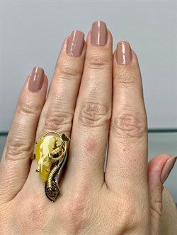 *Кольцо р.17 Янтарь арт. 43030102546-541 (Вес 5,83г) - фото 224540 *Кольцо р.17 Янтарь арт. 43030102546-541 (Вес 5,83г) - фото 224540