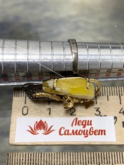 *Кольцо р.17 Янтарь арт. 43030102546-541 (Вес 5,83г) - фото 224542 *Кольцо р.17 Янтарь арт. 43030102546-541 (Вес 5,83г) - фото 224542