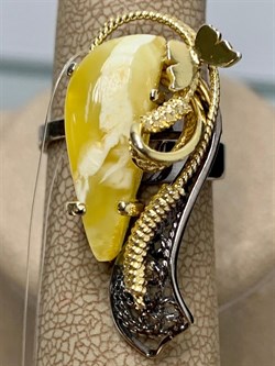 *Кольцо р.17 Янтарь арт. 43030102546-541 (Вес 5,83г) - фото 224546 *Кольцо р.17 Янтарь арт. 43030102546-541 (Вес 5,83г) - фото 224546