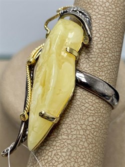 *Кольцо р.17 Янтарь арт. 43030102546-553 (Вес 7,36г) - фото 224560 *Кольцо р.17 Янтарь арт. 43030102546-553 (Вес 7,36г) - фото 224560