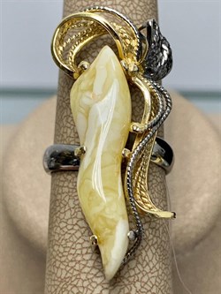 *Кольцо р.17,5 Янтарь арт. 43030102546-089 (Вес 7,34г) - фото 224575 *Кольцо р.17,5 Янтарь арт. 43030102546-089 (Вес 7,34г) - фото 224575