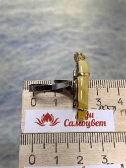 *Кольцо р.17 Янтарь арт. 43030102546-604 (Вес 5,27г) - фото 224643 *Кольцо р.17 Янтарь арт. 43030102546-604 (Вес 5,27г) - фото 224643