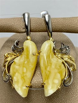 *Серьги Янтарь арт. 43022102546-034 (Вес 13,06 г) - фото 224652 *Серьги Янтарь арт. 43022102546-034 (Вес 13,06 г) - фото 224652