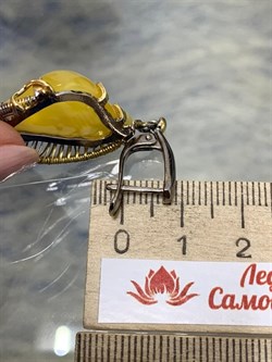 *Серьги Янтарь арт. 43020112591-504 (Вес 9,47г) - фото 224727 *Серьги Янтарь арт. 43020112591-504 (Вес 9,47г) - фото 224727