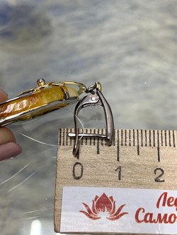 *Серьги Янтарь арт. 43020108573-454 (Вес 8,61г) - фото 224850 *Серьги Янтарь арт. 43020108573-454 (Вес 8,61г) - фото 224850