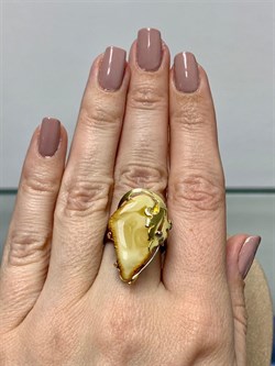 *Кольцо р.17 Янтарь арт. 43030108573-120 (Вес 7,26г) - фото 224855 *Кольцо р.17 Янтарь арт. 43030108573-120 (Вес 7,26г) - фото 224855