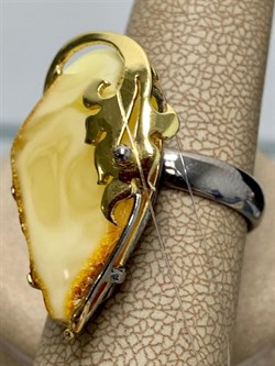 *Кольцо р.17 Янтарь арт. 43030108573-120 (Вес 7,26г) - фото 224857 *Кольцо р.17 Янтарь арт. 43030108573-120 (Вес 7,26г) - фото 224857