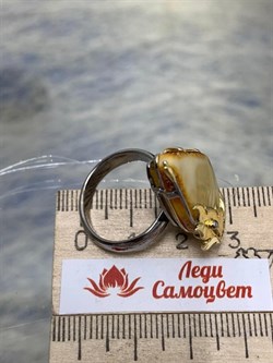 *Кольцо р.17 Янтарь арт. 43030108573-120 (Вес 7,26г) - фото 224861 *Кольцо р.17 Янтарь арт. 43030108573-120 (Вес 7,26г) - фото 224861