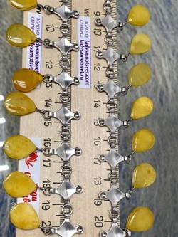 *Колье р.50 Янтарь арт. 25050100023-887 Вес 43,31г - фото 224944 *Колье р.50 Янтарь арт. 25050100023-887 Вес 43,31г - фото 224944