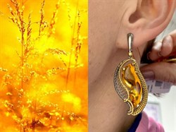 *Серьги Янтарь арт. 63020212591-895 (Вес 11,56г) - фото 225012 *Серьги Янтарь арт. 63020212591-895 (Вес 11,56г) - фото 225012