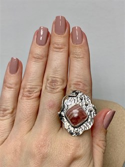 *Кольцо р.18 Родохрозит арт. 37-КРР153-38-4.23.2П-1002107000947000 (вес 9,47 г) - фото 225271 *Кольцо р.18 Родохрозит арт. 37-КРР153-38-4.23.2П-1002107000947000 (вес 9,47 г) - фото 225271