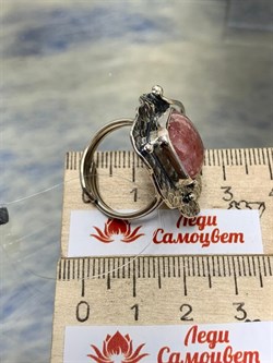 *Кольцо р.18 Родохрозит арт. 37-КРР153-38-4.23.2П-1002107000947000 (вес 9,47 г) - фото 225274 *Кольцо р.18 Родохрозит арт. 37-КРР153-38-4.23.2П-1002107000947000 (вес 9,47 г) - фото 225274
