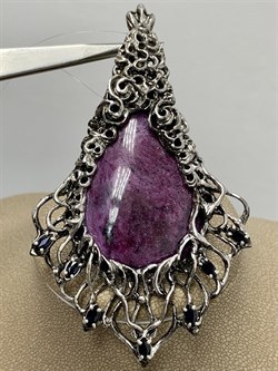 *Подвеска Корунд Рубин Африка  арт. ЧС37-SC0274-48-4.66П-1-0018880303728000 (вес 37,28 г) - фото 225320 *Подвеска Корунд Рубин Африка  арт. ЧС37-SC0274-48-4.66П-1-0018880303728000 (вес 37,28 г) - фото 225320