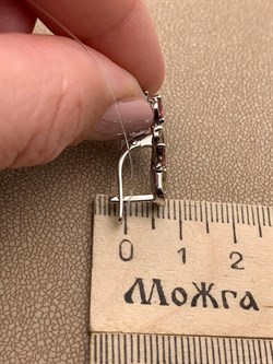 *Серьги Турмалин цв Белое арт. 2_02494-672 (вес 4,77 г) - фото 225584 *Серьги Турмалин цв Белое арт. 2_02494-672 (вес 4,77 г) - фото 225584