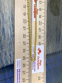 *Цепь р.50 Панцирь арт. Z1080010150-070 (Вес около 9,3 г) - фото 225651