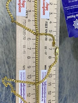 *Цепь р.50 Панцирь арт. Z1080010150-070 (Вес около 9,3 г) - фото 225653