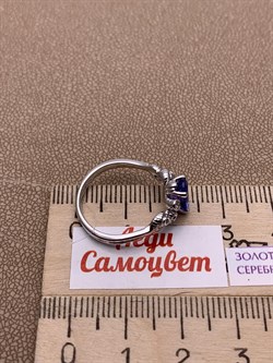 *Кольцо р.17,0 Танзанит цв Белое арт. 1_02419-364 (вес 3,1 г) - фото 225774 *Кольцо р.17,0 Танзанит цв Белое арт. 1_02419-364 (вес 3,1 г) - фото 225774