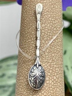 *Сувенир Ложка-Загребушка арт Л-105ч Вес около 0,6 г - фото 225798