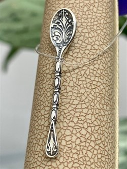 *Сувенир Ложка-Загребушка арт Л-105ч Вес около 0,6 г - фото 225801