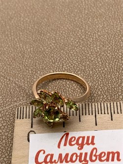 *Кольцо р.16,3 Хризолит цв Красное арт. 1_02991-075 вес 2,91 г - фото 225884 *Кольцо р.16,3 Хризолит цв Красное арт. 1_02991-075 вес 2,91 г - фото 225884