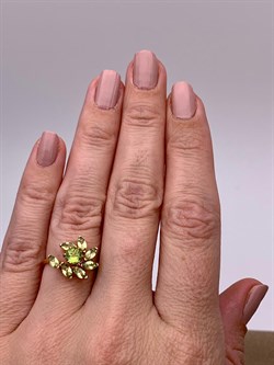 *Кольцо р.16,3 Хризолит цв Красное арт. 1_02991-075 вес 2,91 г - фото 225886 *Кольцо р.16,3 Хризолит цв Красное арт. 1_02991-075 вес 2,91 г - фото 225886