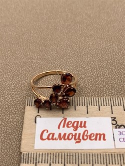 *Кольцо р.18 Гранат цв Красное арт. 1_00697-438 вес 3,49 г - фото 225997 *Кольцо р.18 Гранат цв Красное арт. 1_00697-438 вес 3,49 г - фото 225997