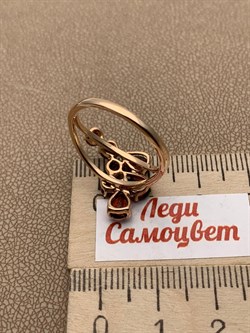 *Кольцо р.18 Гранат цв Красное арт. 1_00697-438 вес 3,49 г - фото 225998 *Кольцо р.18 Гранат цв Красное арт. 1_00697-438 вес 3,49 г - фото 225998