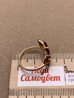 *Кольцо р.17,5  Гранат цв Красное  арт. 1_02977-679 вес 3,28 г - фото 226009 *Кольцо р.17,5  Гранат цв Красное  арт. 1_02977-679 вес 3,28 г - фото 226009