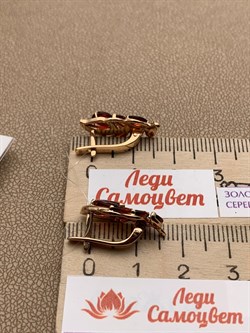 *Серьги Гранат цв Красное арт. 2_02977-686 вес 4,68 г - фото 226140 *Серьги Гранат цв Красное арт. 2_02977-686 вес 4,68 г - фото 226140