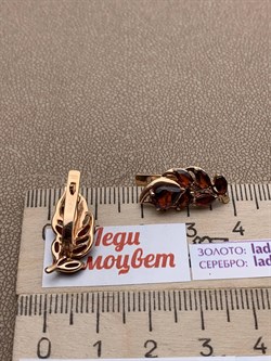 *Серьги Гранат цв Красное арт. 2_02977-686 вес 4,68 г - фото 226141 *Серьги Гранат цв Красное арт. 2_02977-686 вес 4,68 г - фото 226141