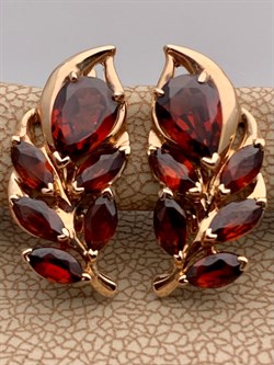 *Серьги Гранат цв Красное арт. 2_02977-686 вес 4,68 г - фото 226147 *Серьги Гранат цв Красное арт. 2_02977-686 вес 4,68 г - фото 226147