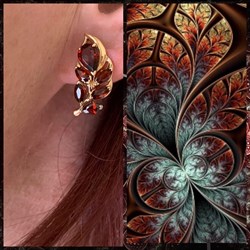 *Серьги Гранат цв Красное арт. 2_02977-686 вес 4,68 г - фото 226152 *Серьги Гранат цв Красное арт. 2_02977-686 вес 4,68 г - фото 226152