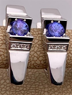 *Серьги Танзанит цв Белое арт. 2_01524-483 вес 7,01 г - фото 226229 *Серьги Танзанит цв Белое арт. 2_01524-483 вес 7,01 г - фото 226229