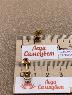 *Пусеты Турмалин цв Лимонное арт. 2_00240-514 вес 2,58 г - фото 226262 *Пусеты Турмалин цв Лимонное арт. 2_00240-514 вес 2,58 г - фото 226262