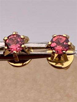 *Пусеты Турмалин цв Лимонное арт. 2_00240-514 вес 2,58 г - фото 226264 *Пусеты Турмалин цв Лимонное арт. 2_00240-514 вес 2,58 г - фото 226264