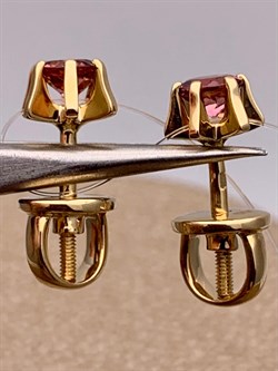 *Пусеты Турмалин цв Лимонное арт. 2_00240-514 вес 2,58 г - фото 226267 *Пусеты Турмалин цв Лимонное арт. 2_00240-514 вес 2,58 г - фото 226267