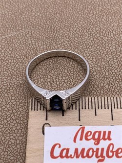 *Кольцо р.19 Танзанит цв Белое арт. 1_01524-298 вес 3,69 г - фото 226314 *Кольцо р.19 Танзанит цв Белое арт. 1_01524-298 вес 3,69 г - фото 226314