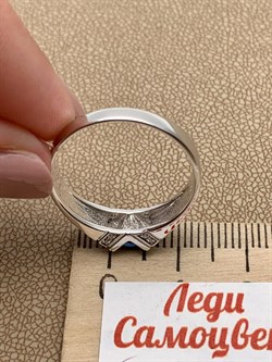 *Кольцо р.19 Танзанит цв Белое арт. 1_01524-298 вес 3,69 г - фото 226315 *Кольцо р.19 Танзанит цв Белое арт. 1_01524-298 вес 3,69 г - фото 226315
